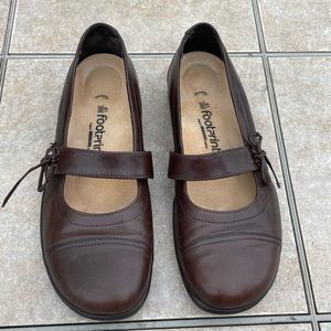Footprints By Birkenstock Womens Sz 41 Us 10 N Brown Leather Mary Jane